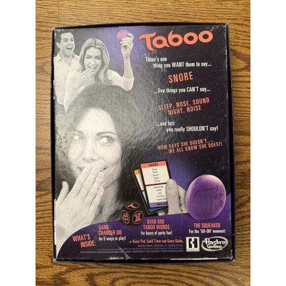 Taboo Board Game - The Game of Unspeakable Fun by Hasbro - Picture 12 of 12